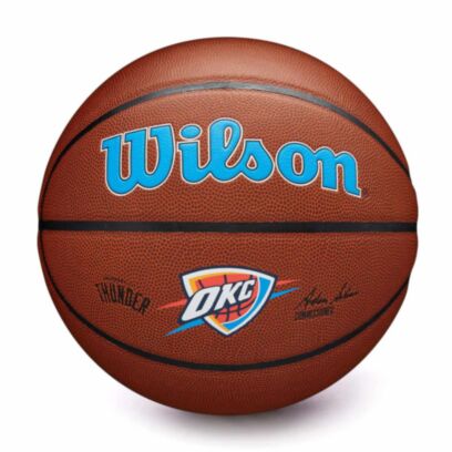 Ballon de basket Wilson Oklahoma City Thunder Marron