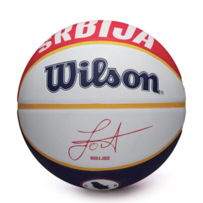 Ballon de basket Wilson Nikola Jokic Bleu