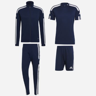 Set di prodotti adidas Squadra 21 per Uomo. Tuta + Maglia + Short (4 prodotti)