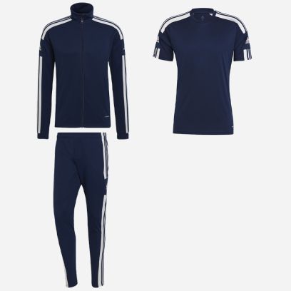 Produkt-Set adidas Squadra 21 für Mann. Trainingsanzug + Trikot (3 artikel)
