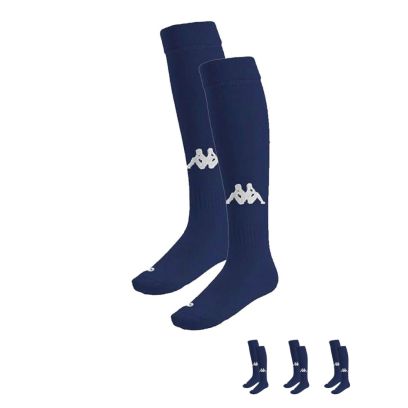 Set van 3 paar sokken Kappa Rugby Olympique de Grasse Donkerblauw voor unisex