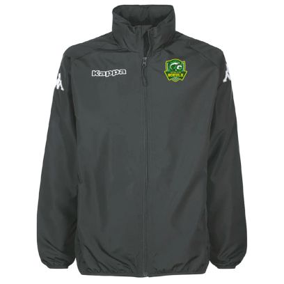Corta vientos RC Roeulx Negro para niño