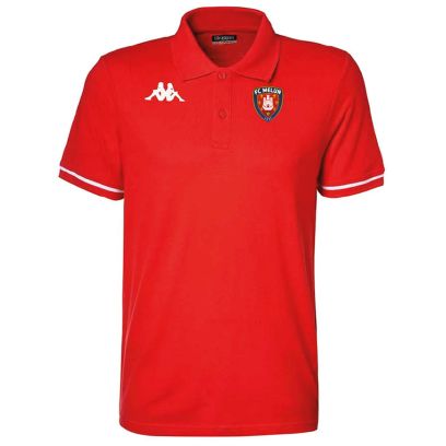 Polo shirt FC Melun Red for men