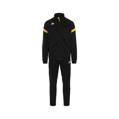 Ensemble de survêtement Kappa Dalcito Noir & Jaune pour enfant