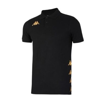 Polo Kappa Gastio Negro para hombre