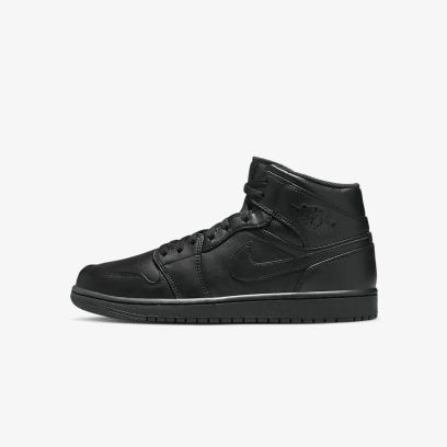 chaussures nike air jordan 1 mid pour homme 554725 093
