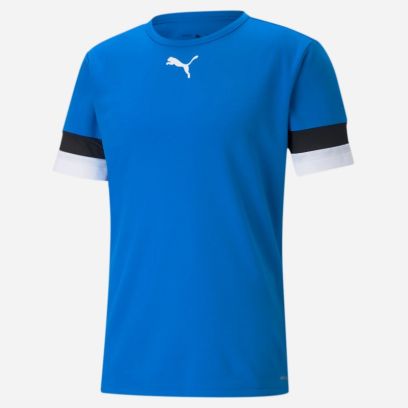 maillot puma teamrise bleu royal pour enfant 704938 02