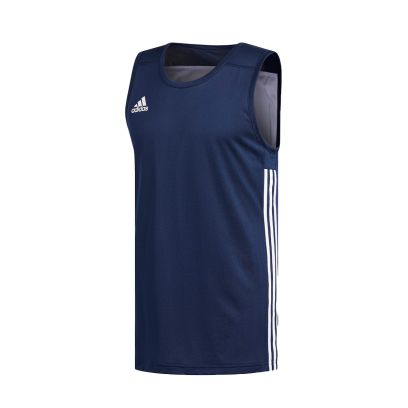 Top adidas Basketball Teamwear Bleu Marine pour Homme
