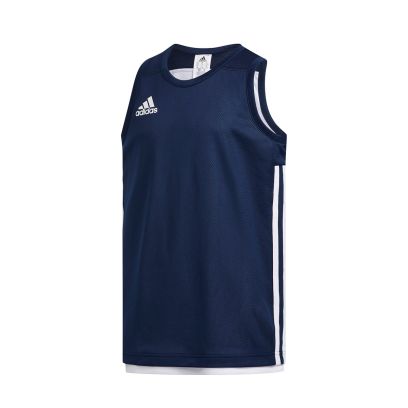 Top adidas Basketball Teamwear Bleu Marine Unisexe