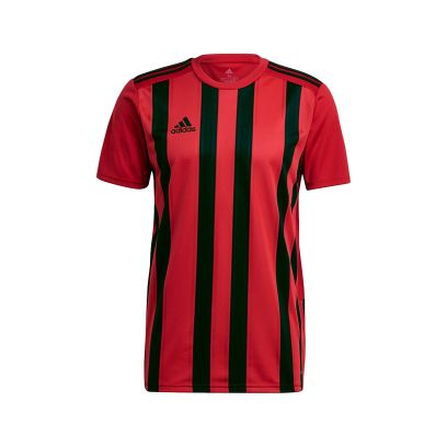 Maillot adidas Striped 21 Noir & Rouge pour Enfant