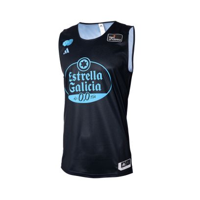 Maillot de basket adidas CB Breogán Noir Unisexe