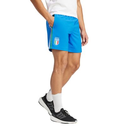 Short de football adidas Italie Bleu Unisexe