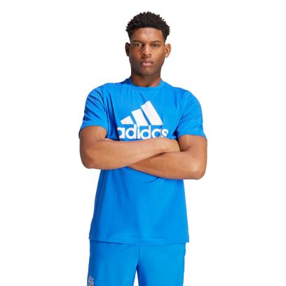T-shirt adidas Italie Bleu Unisexe