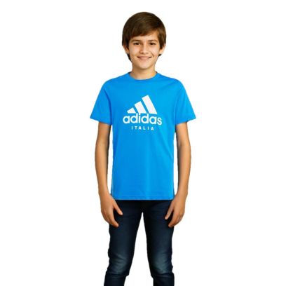 T-shirt adidas Italie Bleu Unisexe