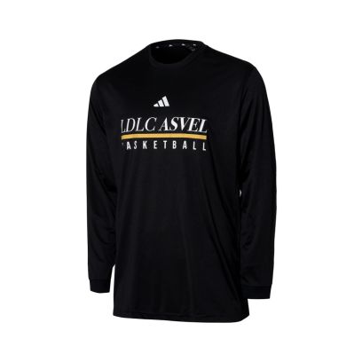 T-shirt adidas Asvel Villeurbanne Noir pour homme