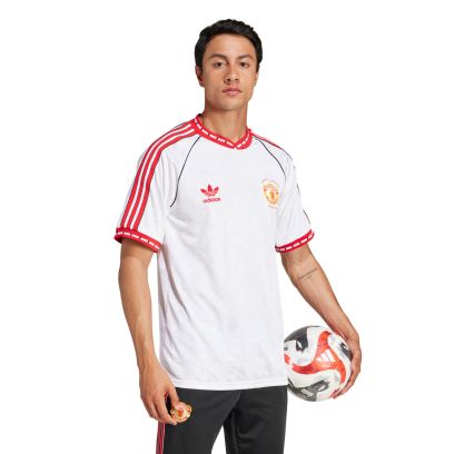 T-shirt adidas Manchester United Blanc Unisexe