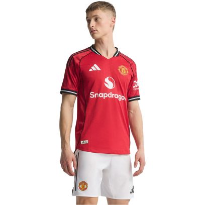 Maillot de football adidas Manchester United Rouge Unisexe
