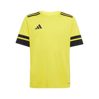 Maillot adidas Squadra 25 Jaune & Noir pour Enfant
