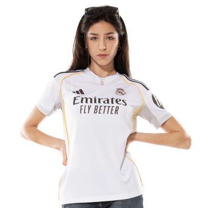 Maillot adidas Real Madrid Blanc pour femme