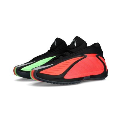 Chaussures de basket adidas Anthony Edwards 2 Christmas Rouge & Vert pour enfant