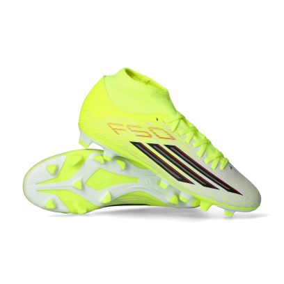 Chaussures de football adidas F50 Club FG Jaune