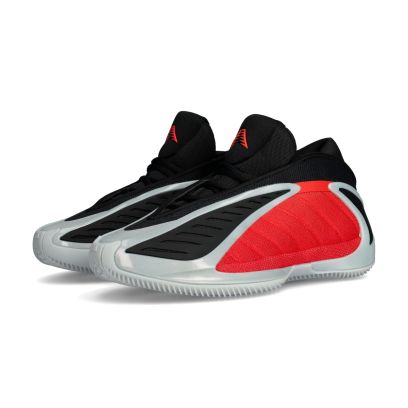 Chaussures de basket adidas Anthony Edwards 2 - Georgia Bulldawgs Noir & Rouge pour enfant