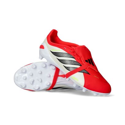 Chaussures de football adidas Predator FT League AG Rouge pour enfant