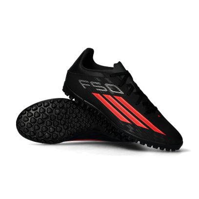 Chaussures de football adidas F50 Club TF Noir