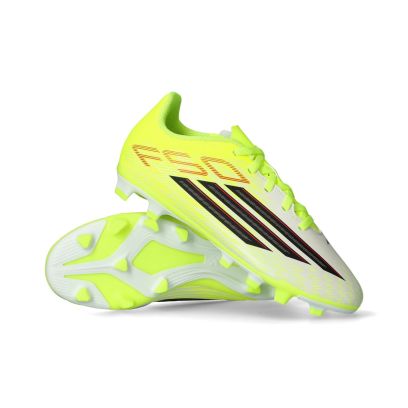 Chaussures de football adidas F50 Club FG Jaune pour enfant