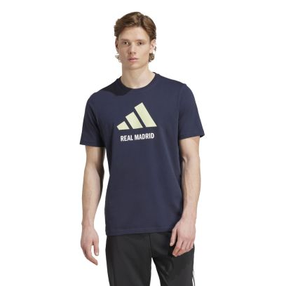 T-shirt adidas Real Madrid Bleu Marine pour homme