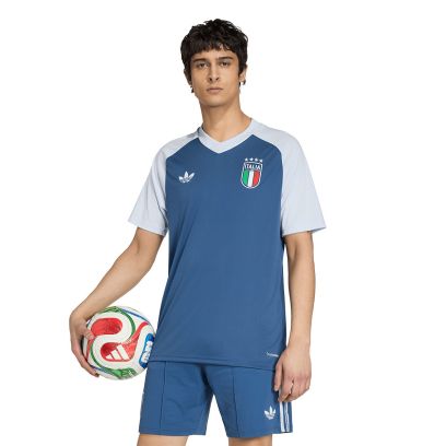 T-shirt adidas Italie Bleu Foncé