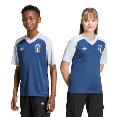 T-shirt adidas Italie Bleu Foncé pour enfant