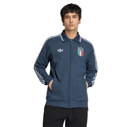 Veste adidas Italie Bleu Foncé