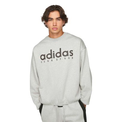 Sweat-shirt adidas FOGA Gris pour homme