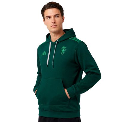 Sweat-shirt adidas Real Zaragoza Vert pour homme