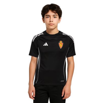 T-shirt adidas Real Zaragoza Noir pour enfant