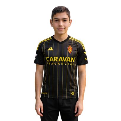 Maillot adidas Real Zaragoza Noir pour enfant