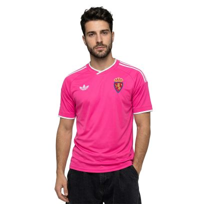 Real Zaragoza Vintage Gardien 80´s - Shock Pink-White