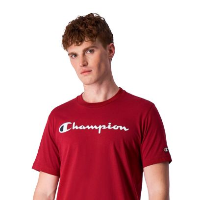 T-shirt Champion Legacy Rouge pour homme