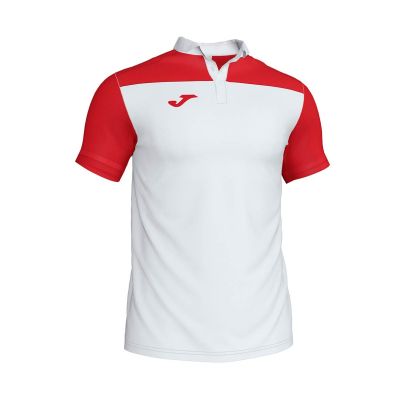 Polo Joma Crew Blanc & Rouge