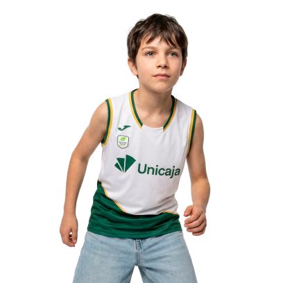 Enfant Unicaja Malaga C.B extérieur 2025-2026 - White
