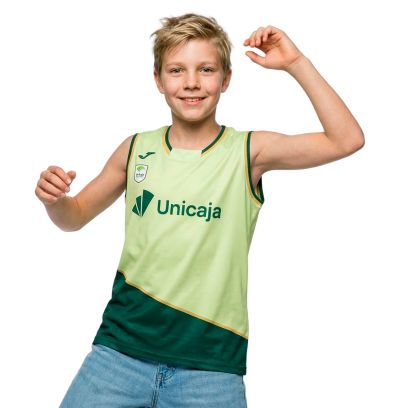 Enfant Unicaja Málaga Extérieur 2025-2026 - Vert