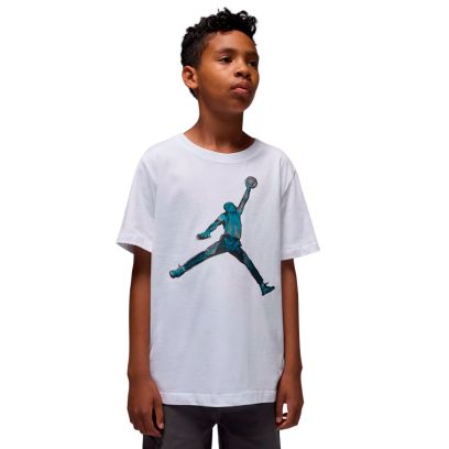 T-shirt Jordan Jumpman Blanc pour enfant