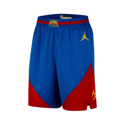 Short Jordan Denver Nuggets Bleu