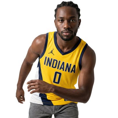 Maillot Jordan Indiana Pacers Jaune