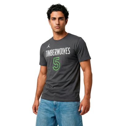 T-shirt Jordan Minnesota Timberwolves Noir