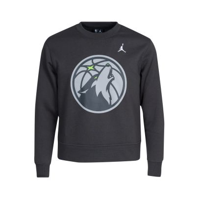 Sweat-shirt Jordan Minnesota Timberwolves Noir pour enfant