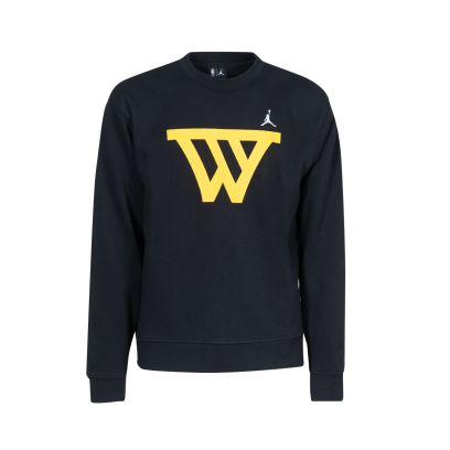 Golden State Warriors Jumpman Crew Courtside Statement Enfant - Black