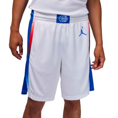 Short de basket Jordan France Blanc pour homme