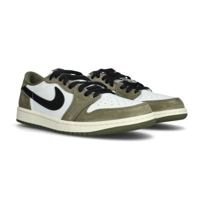 Chaussures Jordan Air Jordan 1 Low Retro Blanc & Vert